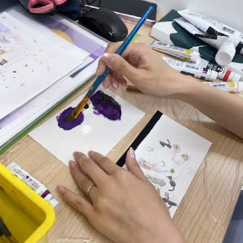 就労継続支援A型事業所 障害者雇用 学習風景