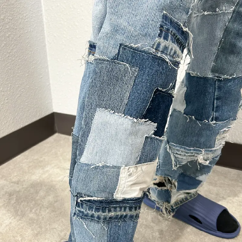 つぎはり部分のアップ