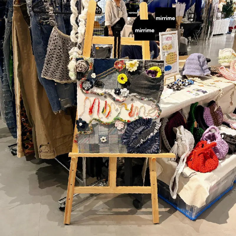 Mirrimeのイベント看板