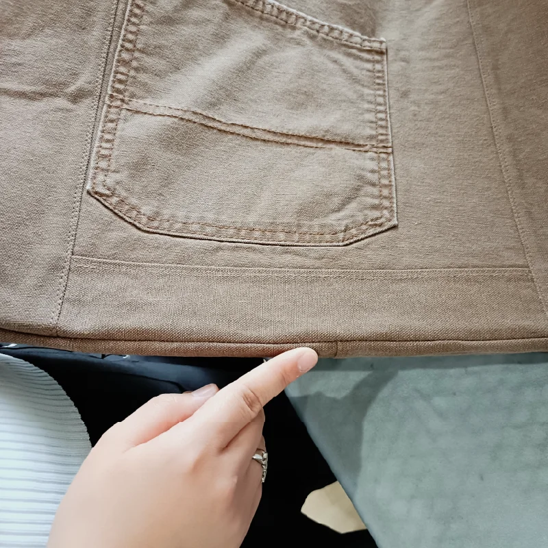 バッグ外側の不具合をチェック