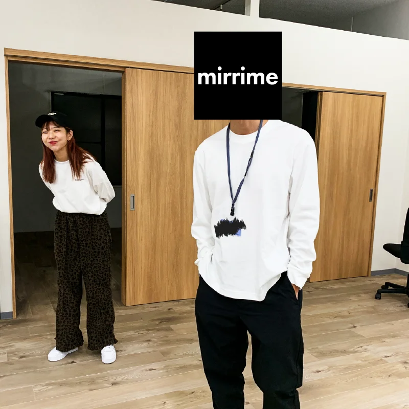 撮影後のオフショット