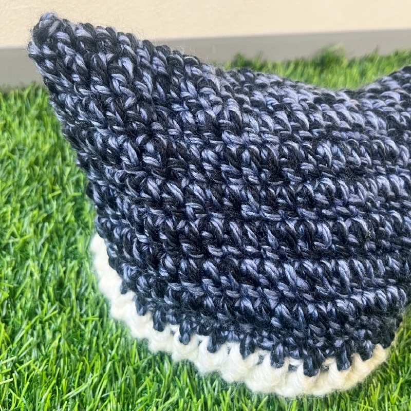 猫耳ニット帽（グレー／ネイビー／ホワイト）