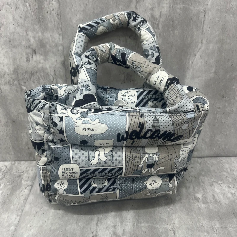 完成したランチバッグの別アングル写真、大阪就労継続支援A型事業所